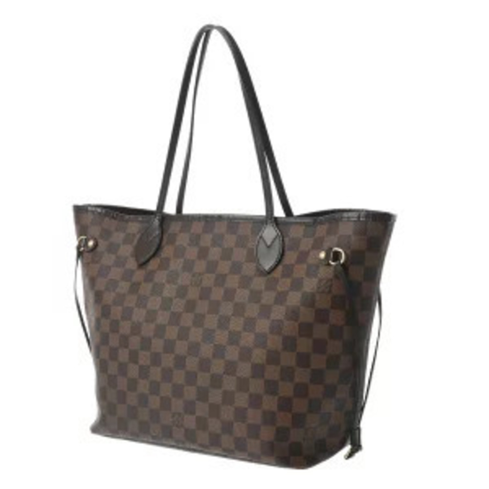 Louis Vuitton Damier Tote Bag Cerise Canvas Neverfull Red
